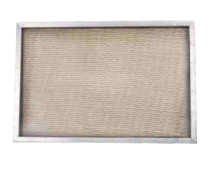 Aluminum frame filter screen