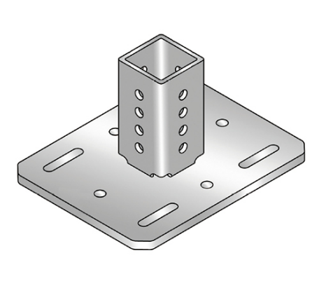 Steel structure base