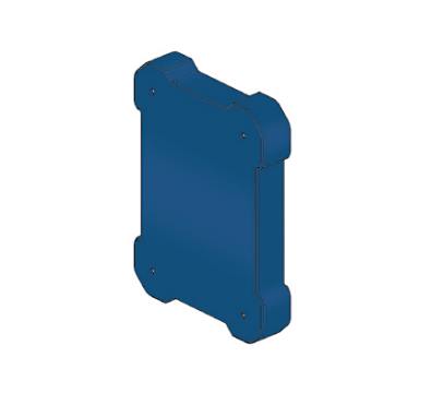 Channel steel end cap-ec90_ one hundred and twenty